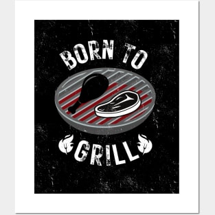 Born To Grill Posters and Art